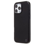 Чехол для Apple iPhone 16 Pro Max натуральная кожа зернистая MagSafe <черный>