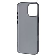 Чехол для Apple iPhone 16 Pro Max пластиковый Coblue Matte <прозрачно-черный>