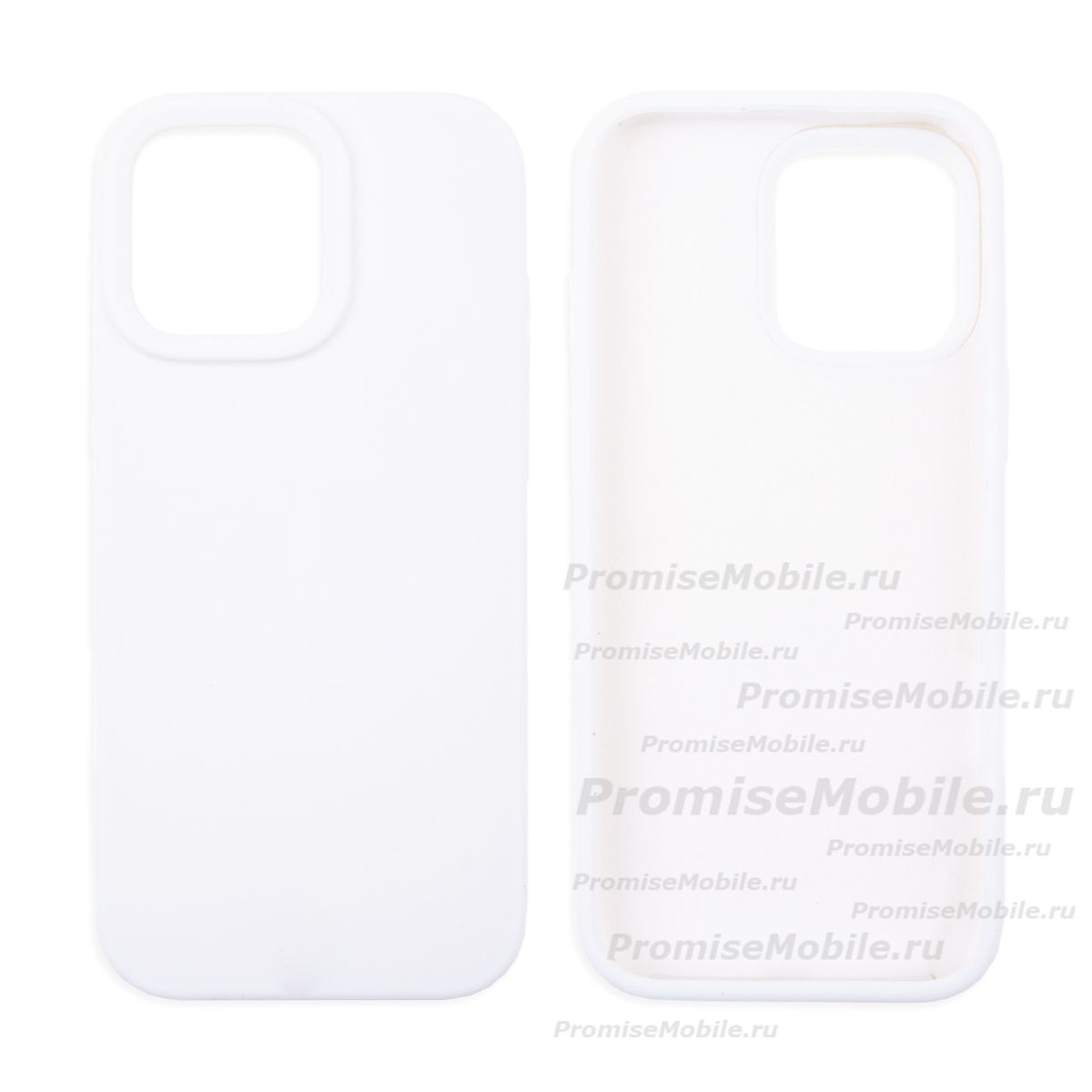 Чехол для Apple iPhone 16 Pro PromiseMobile силиконовый Soft Touch <белый> ― 