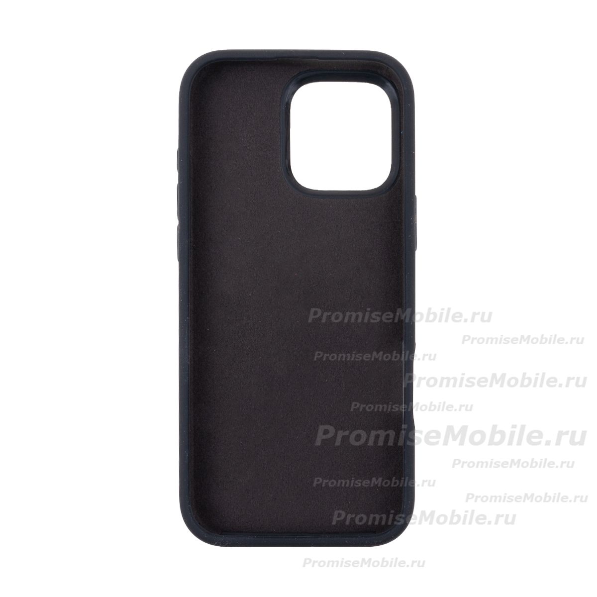 Чехол для Apple iPhone 16 Pro PromiseMobile силиконовый Soft Touch <черный> ― 