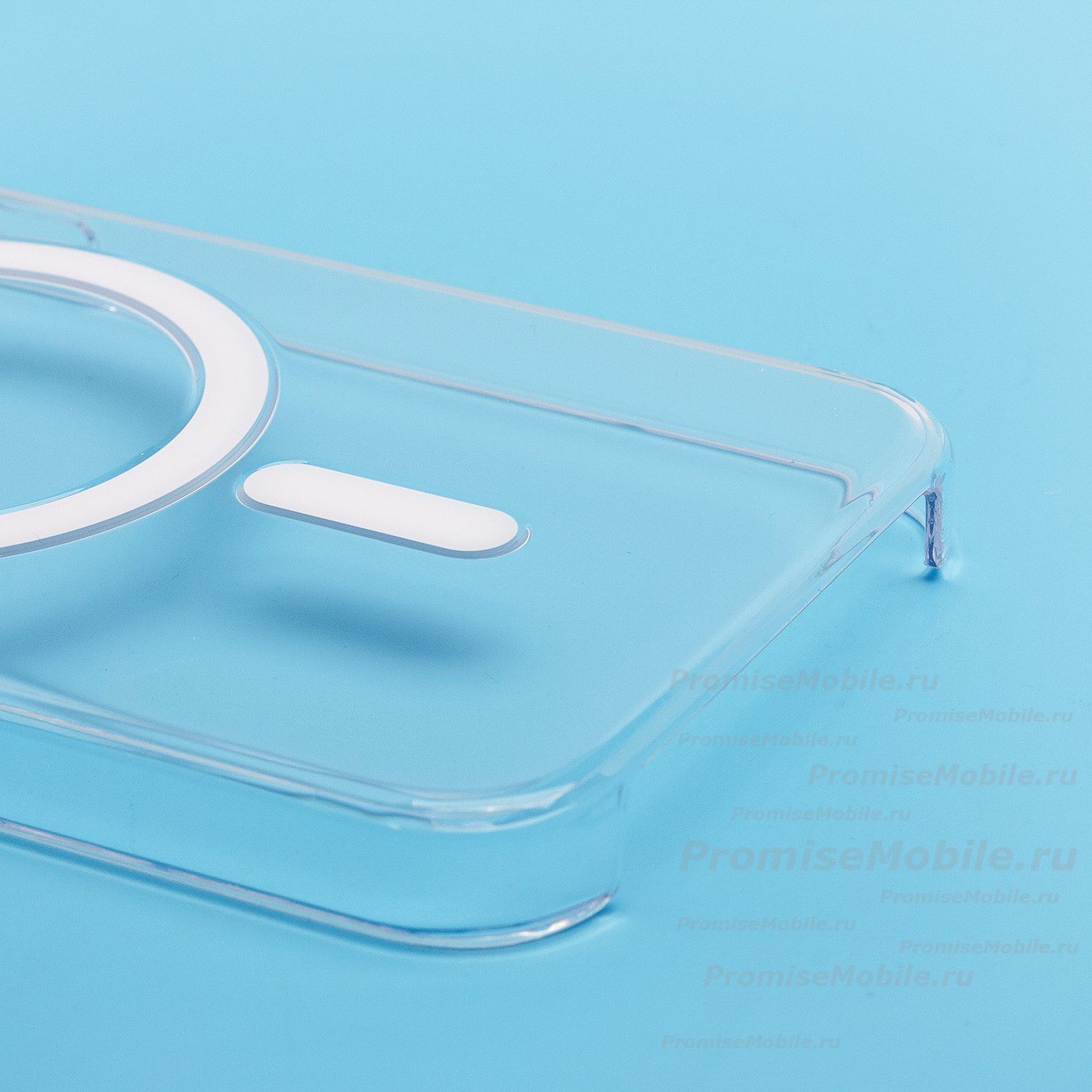 Чехол для Apple iPhone 16e пластиковый MagSafe Сlear Сase <прозрачный> (премиум) ― 