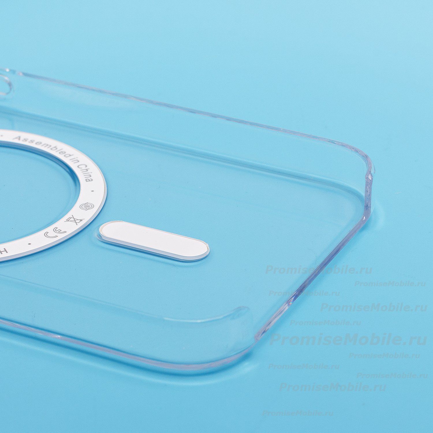 Чехол для Apple iPhone 16e пластиковый MagSafe Сlear Сase <прозрачный> (премиум) ― 