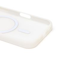 Чехол для Apple iPhone 17 пластиковый MagSafe Vawi №2 <белый>