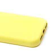 Чехол для Apple iPhone 5 силиконовый Soft Touch 2 <желтый> (премиум)