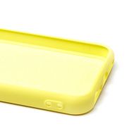 Чехол для Apple iPhone 5 силиконовый Soft Touch 2 <желтый> (премиум)