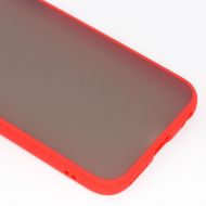 Чехол для Apple iPhone 6s пластиковый с окантовкой <красный>