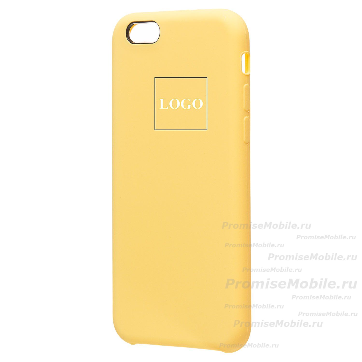 Чехол для Apple iPhone 6 силиконовый Soft Touch <желтый> (премиум) ― 