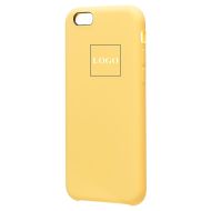 Чехол для Apple iPhone 6 силиконовый Soft Touch <желтый> (премиум)