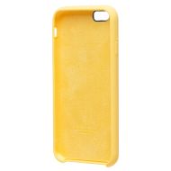 Чехол для Apple iPhone 6 силиконовый Soft Touch <желтый> (премиум)