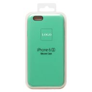 Чехол для Apple iPhone 6 силиконовый Soft Touch <мятный> (премиум)