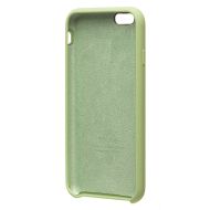 Чехол для Apple iPhone 6 силиконовый Soft Touch <светло-зеленый> (премиум)