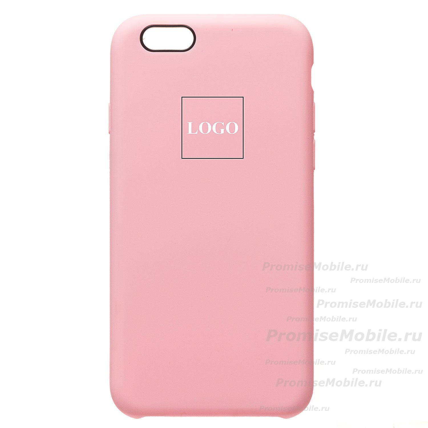 Чехол для Apple iPhone 6 силиконовый Soft Touch <светло-розовый> (премиум) ― 