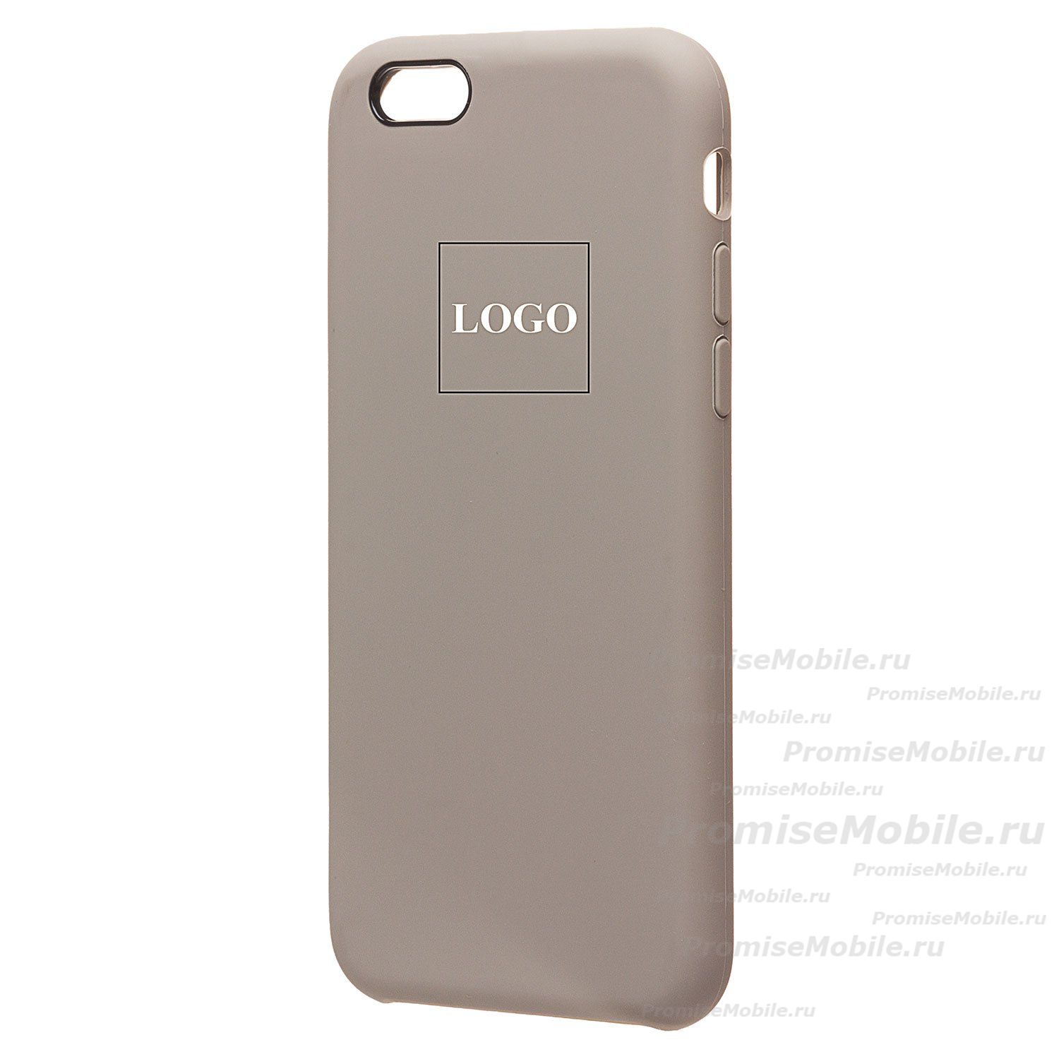 Чехол для Apple iPhone 6s силиконовый Soft Touch <серый> (премиум) ― 