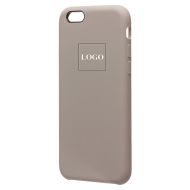 Чехол для Apple iPhone 6s силиконовый Soft Touch <серый> (премиум)