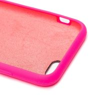 Чехол для Apple iPhone 6 силиконовый Soft Touch <темно-розовый> (премиум)