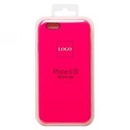 Чехол для Apple iPhone 6 силиконовый Soft Touch <темно-розовый> (премиум)
