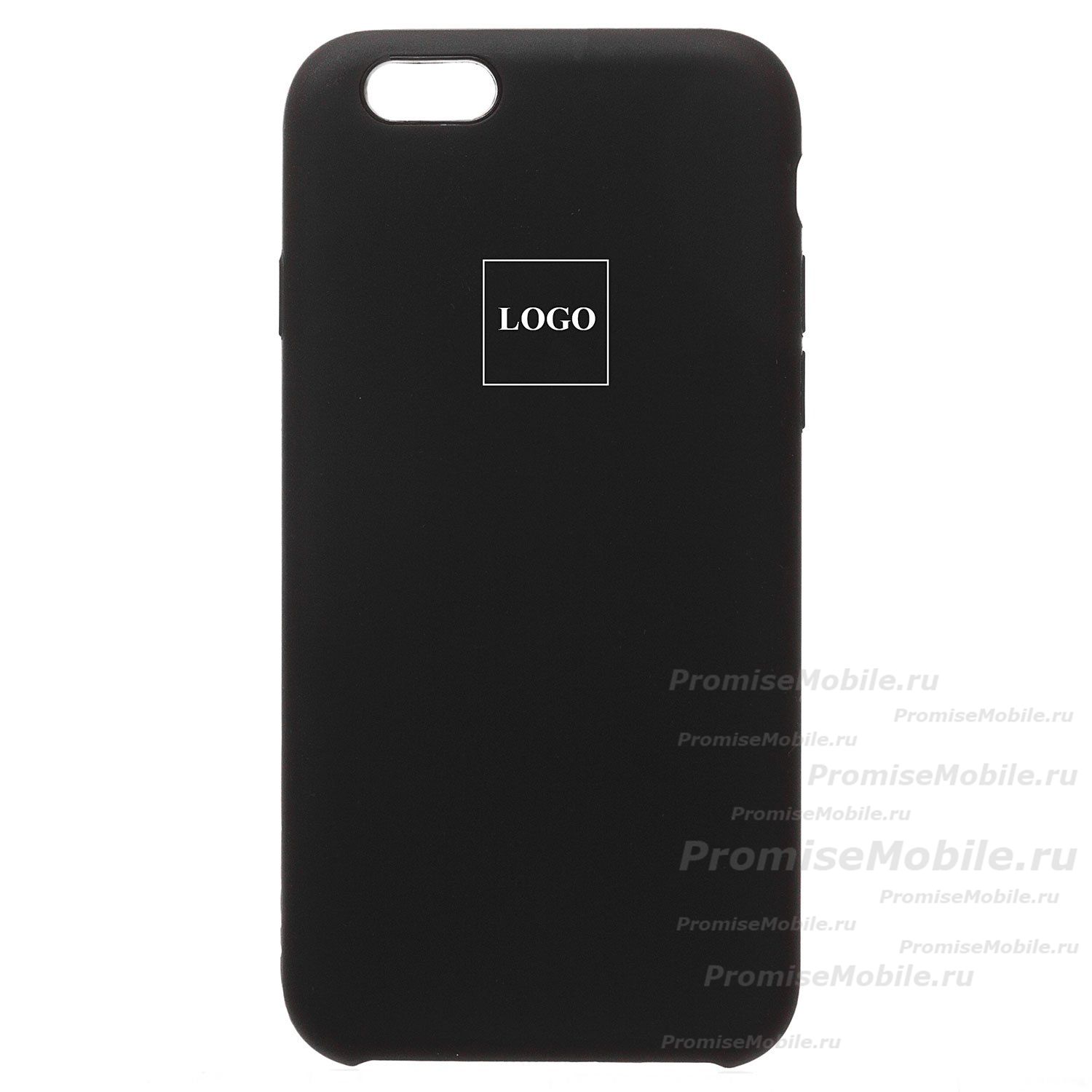 Чехол для Apple iPhone 6 силиконовый Soft Touch <черный> (премиум) ― 