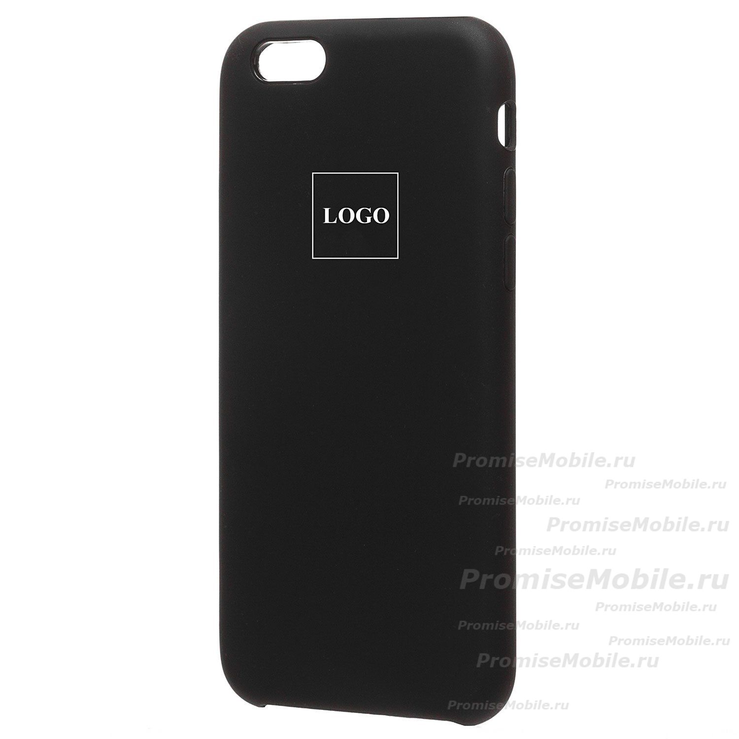 Чехол для Apple iPhone 6 силиконовый Soft Touch <черный> (премиум) ― 