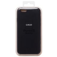 Чехол для Apple iPhone 6 силиконовый Soft Touch <черный> (премиум)