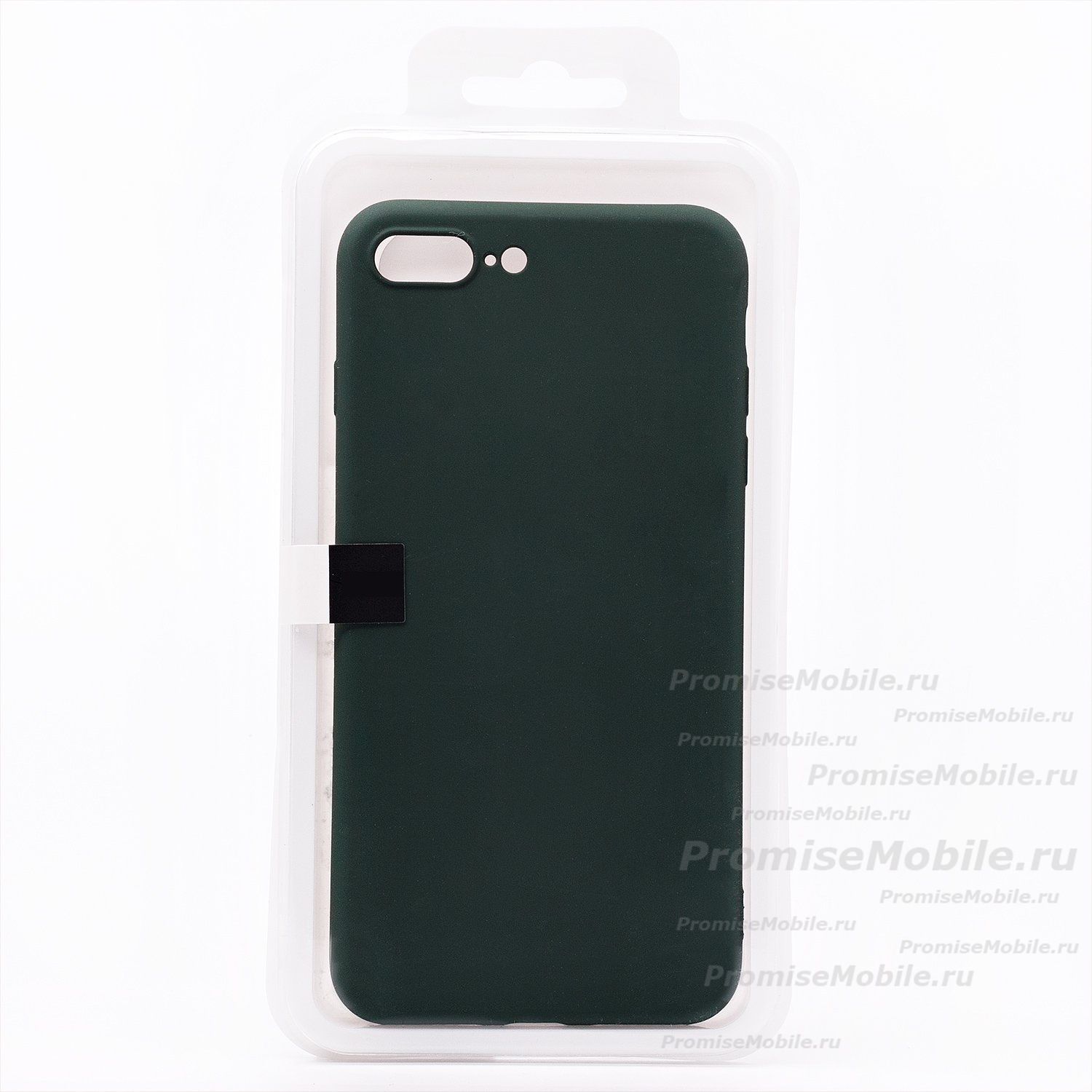 Чехол для Apple iPhone 7 Plus силиконовый Soft Touch 4 <темно-зеленый> ― 