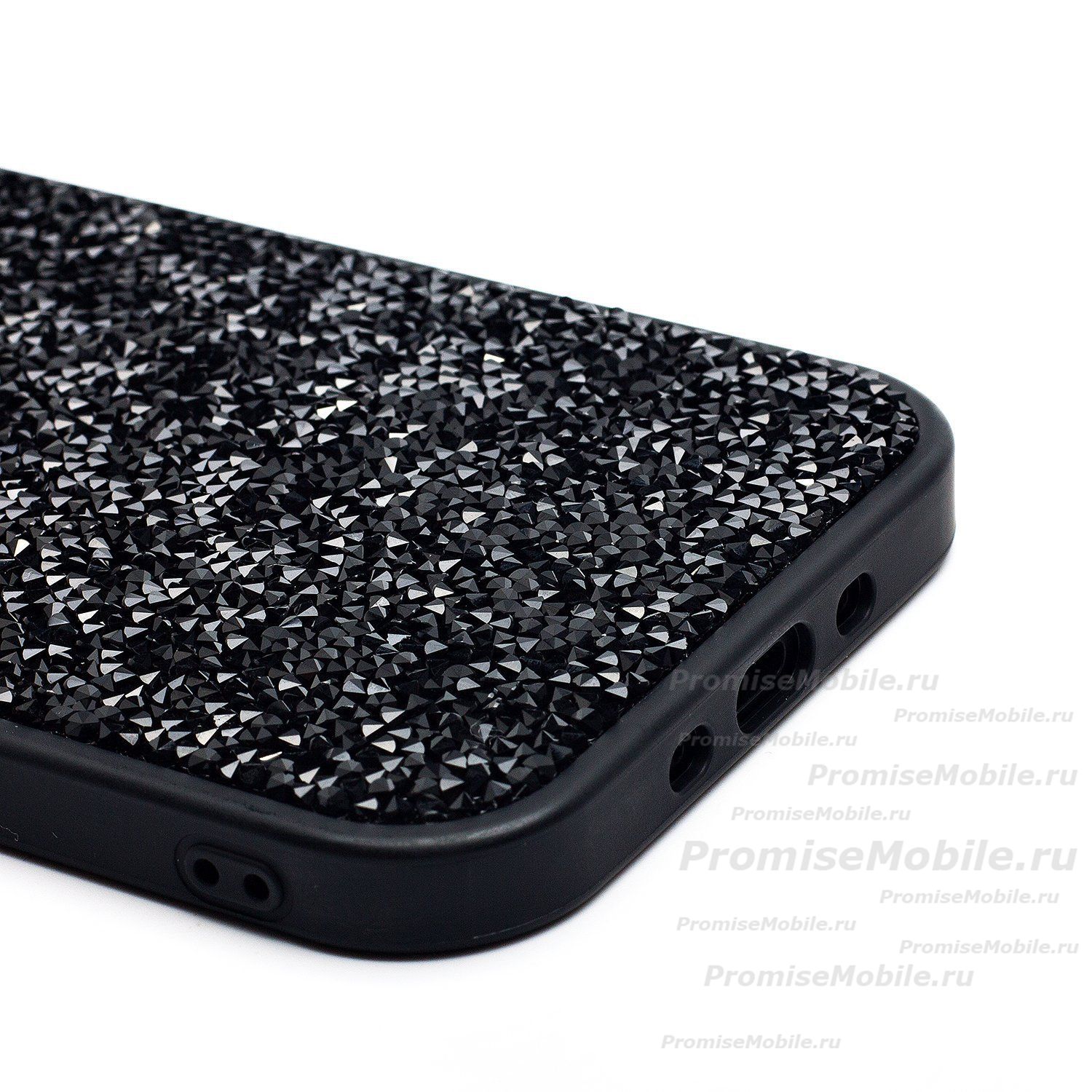 Чехол для Apple iPhone Air пластиковый Posh Shine <черный> ― 