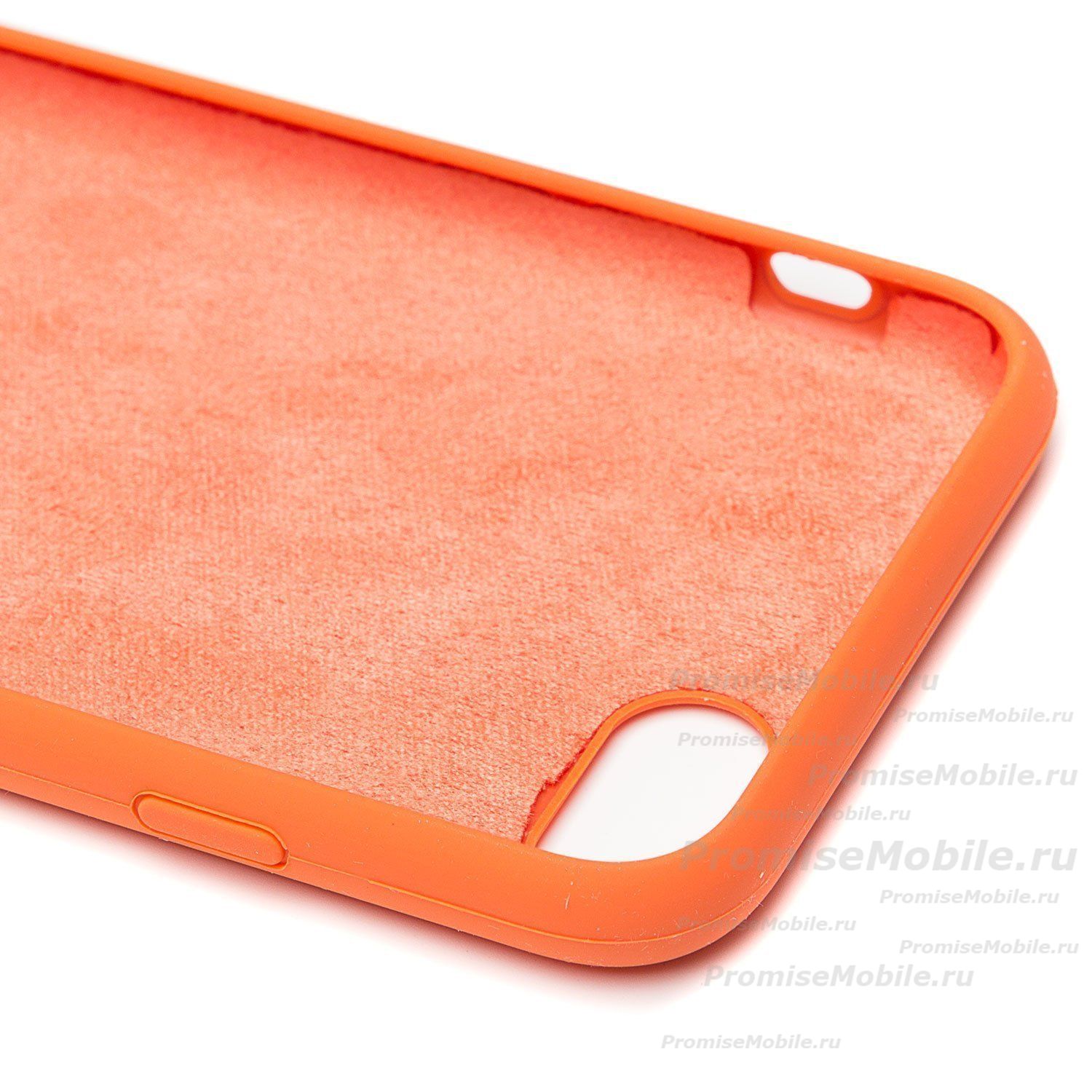 Чехол для Apple iPhone 8 силиконовый Soft Touch <оранжевый> (премиум) ― 