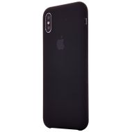 Чехол для Apple iPhone Xs силиконовый Soft Touch <черный> (премиум)
