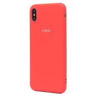 Чехол для Apple iPhone Xs Max силиконовый Soft Touch 2 <коралловый> (премиум)