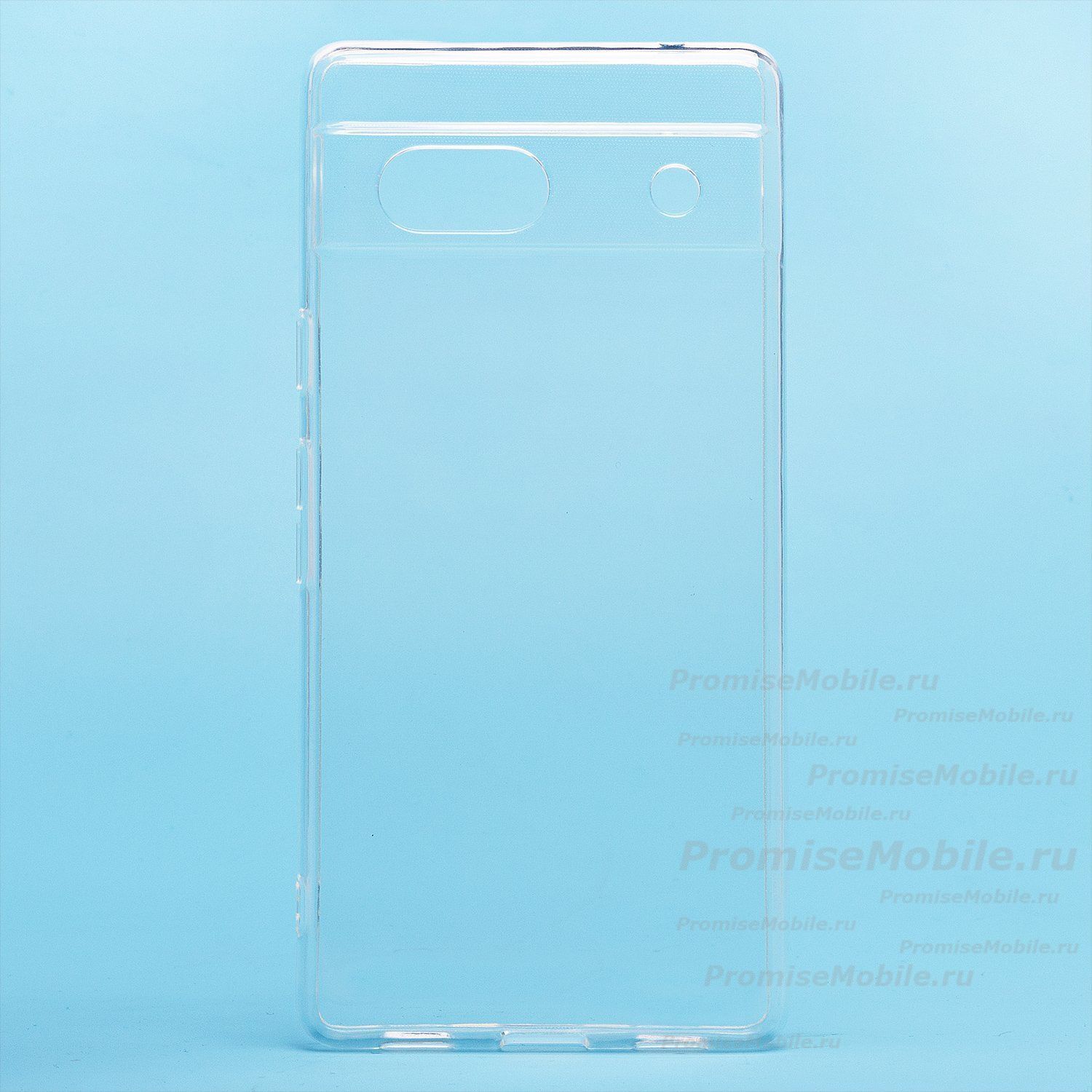 Чехол для Google Pixel 7a силиконовый ультратонкий <прозрачный> ― 