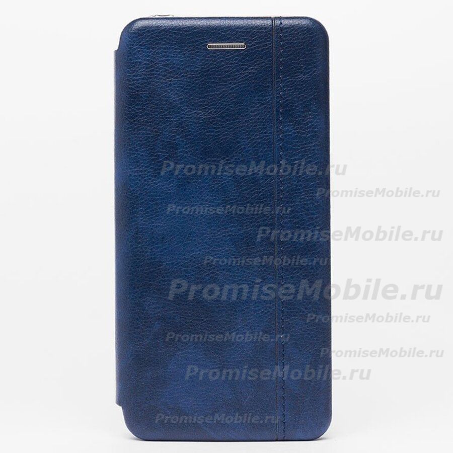 Чехол для Huawei DRA-LX5 флип боковой кожзам №3 <синий> ― 
