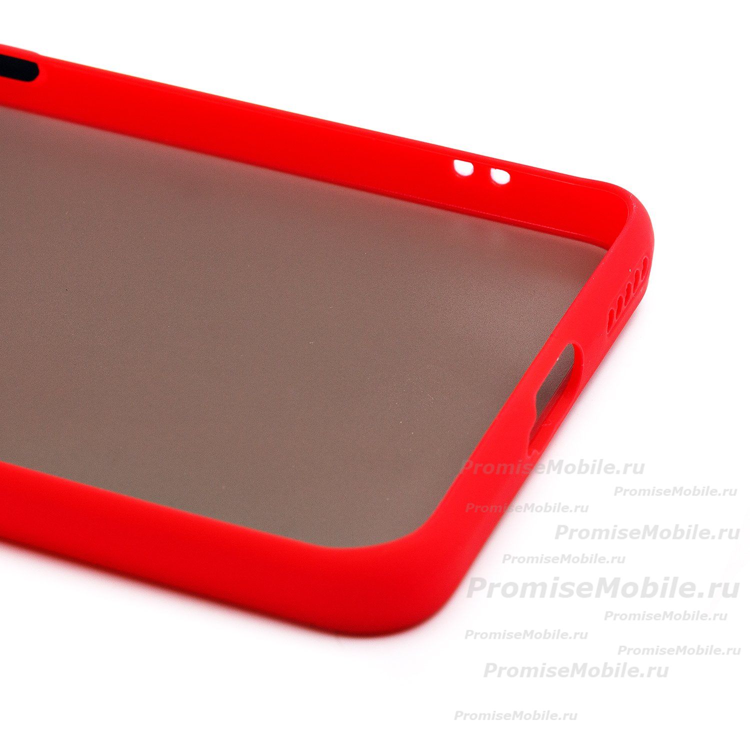 Чехол для Honor 90 (REA-NX9) пластиковый с окантовкой <красный> ― 