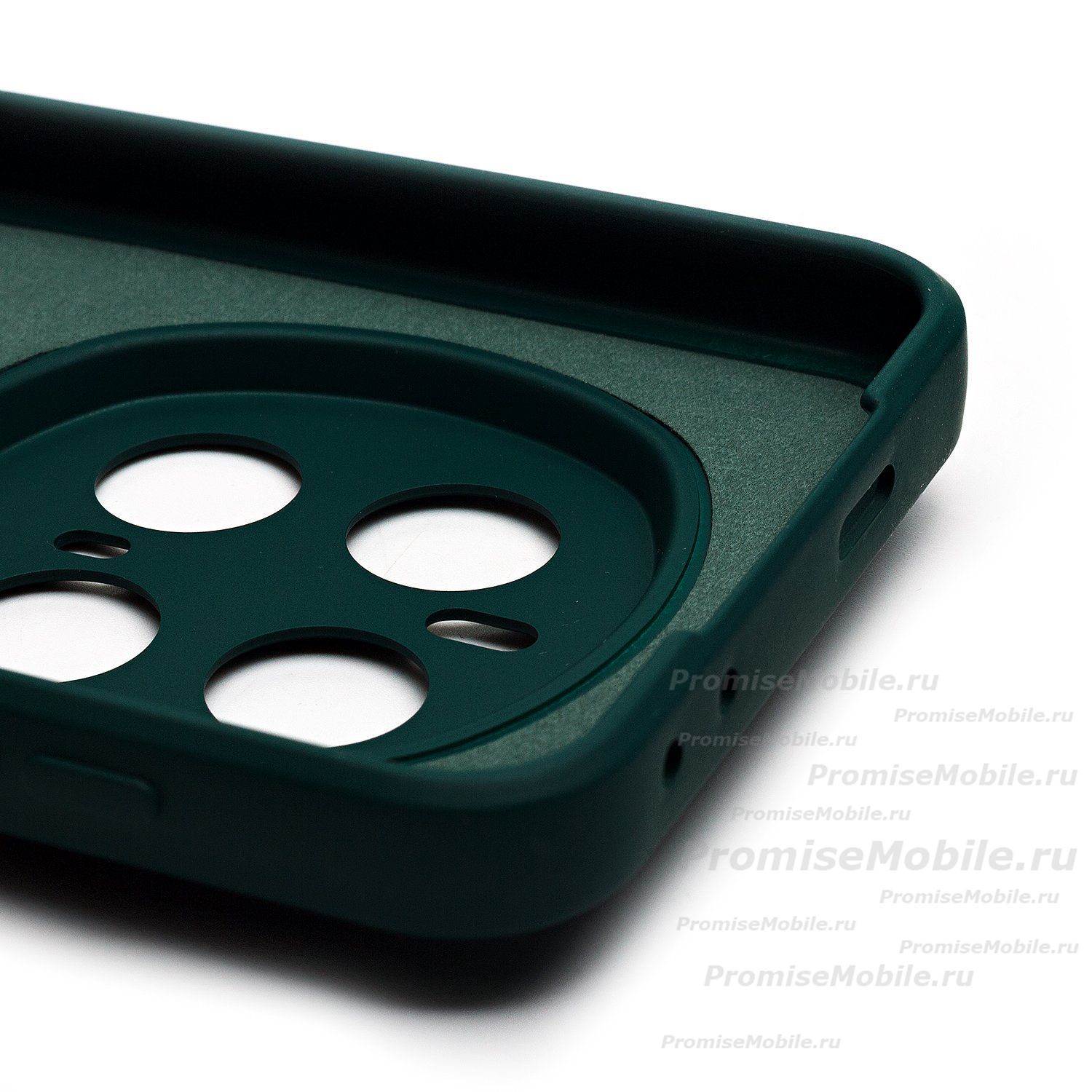 Чехол для Honor Magic 7 Pro (PTP-N49) силиконовый Soft Touch 4 <темно-зеленый> ― 