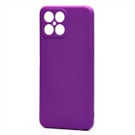 Чехол для Honor X8 (TFY-LX1) силиконовый Soft Touch 4 <фиолетовый>