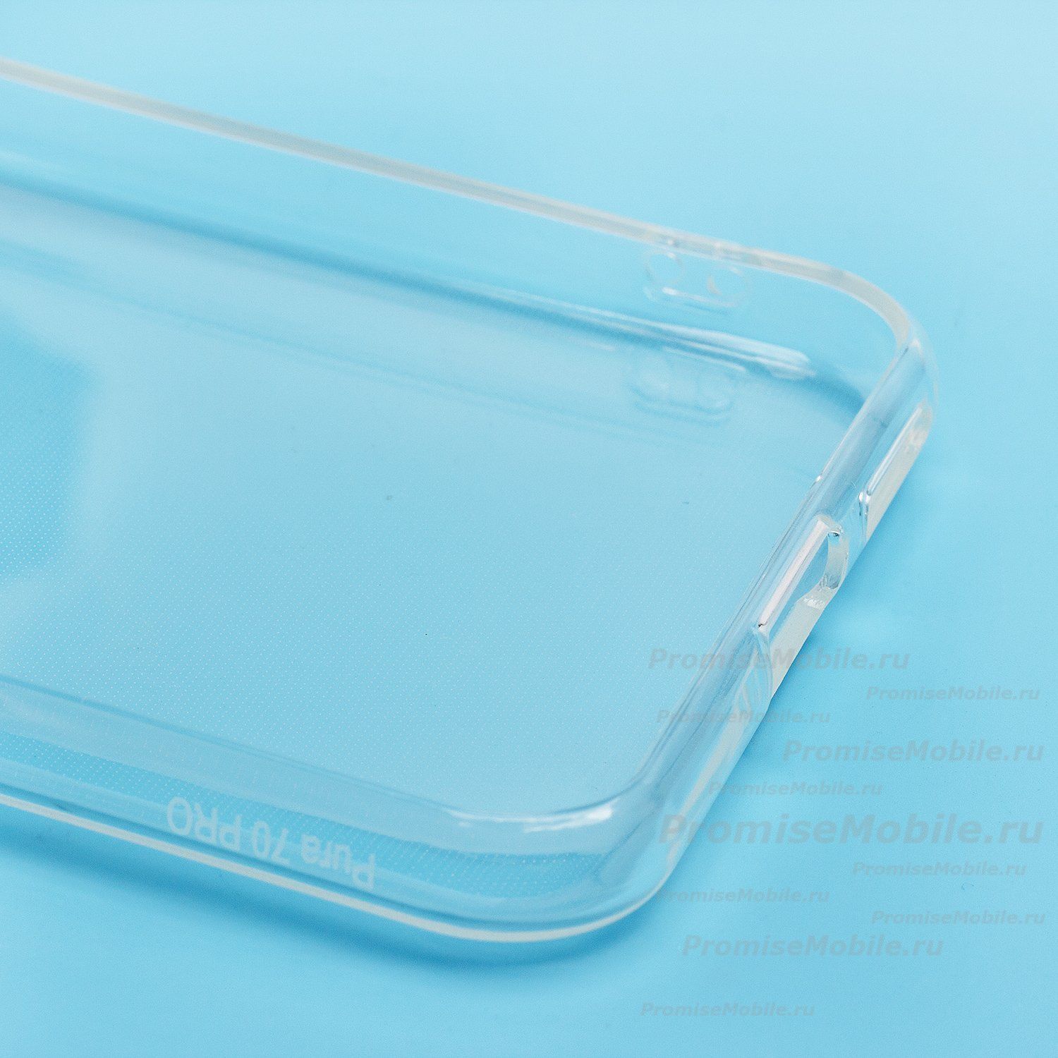 Чехол для Huawei HBN-LX9 силиконовый ультратонкий <прозрачный> ― 