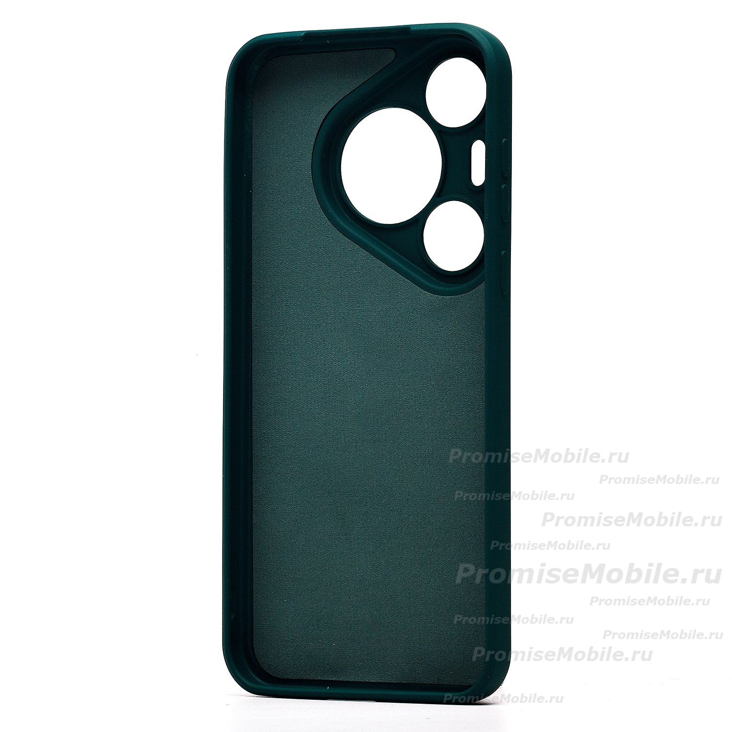 Чехол для Huawei Pura 70 Pro силиконовый Soft Touch 4 <темно-зеленый> ― 