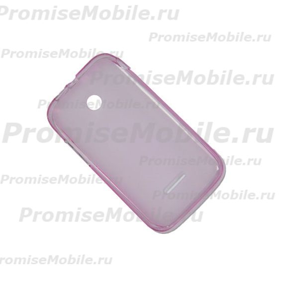 Чехол для Huawei U8685D (Ascend Y210) силиконовый матовый <розовый> ― 