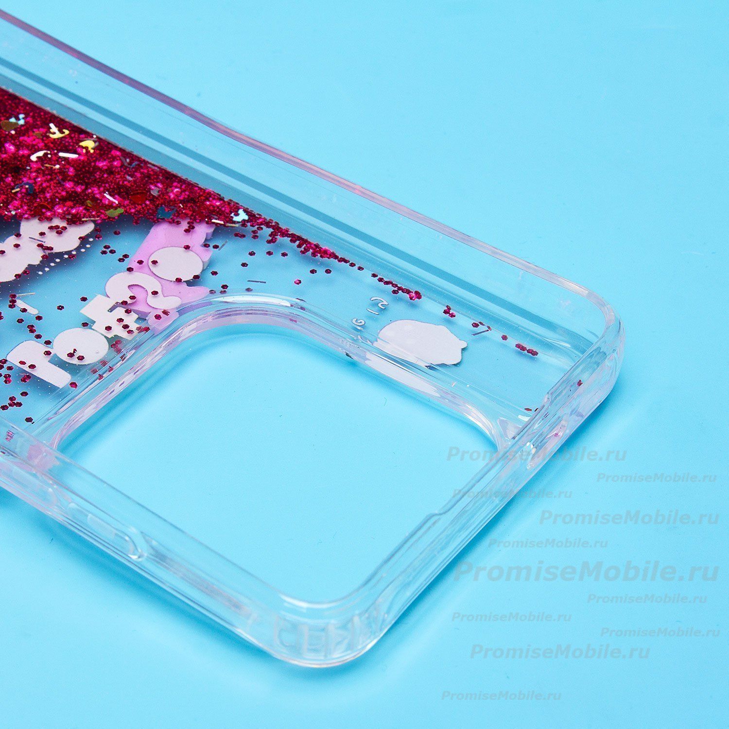 Чехол для Tecno Spark 20 (KJ5) силиконовый 3D игрушки <бордовый> ― 