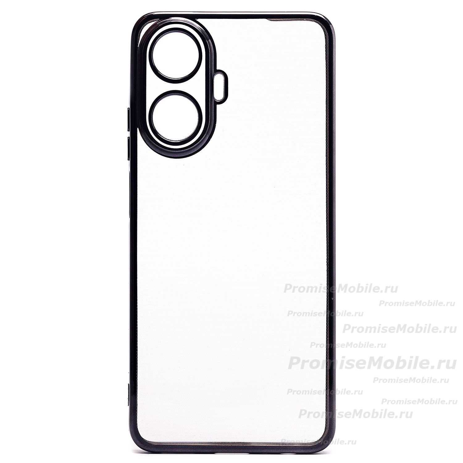 Чехол для Realme RMX3710 силиконовый ультратонкий Pilot <черный> ― 
