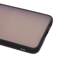 Чехол для Samsung SM-A225F (Galaxy A22) пластиковый с окантовкой <черный>