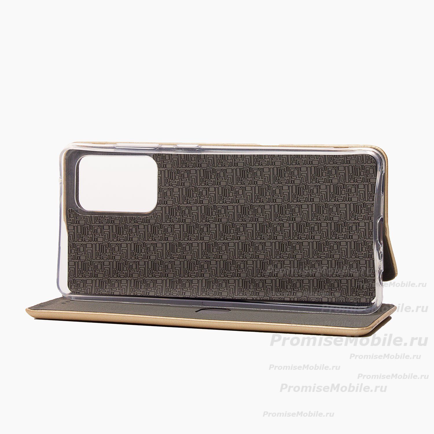 Чехол для Samsung SM-A525F (Galaxy A52) флип боковой кожзам №3 <золотой> ― 