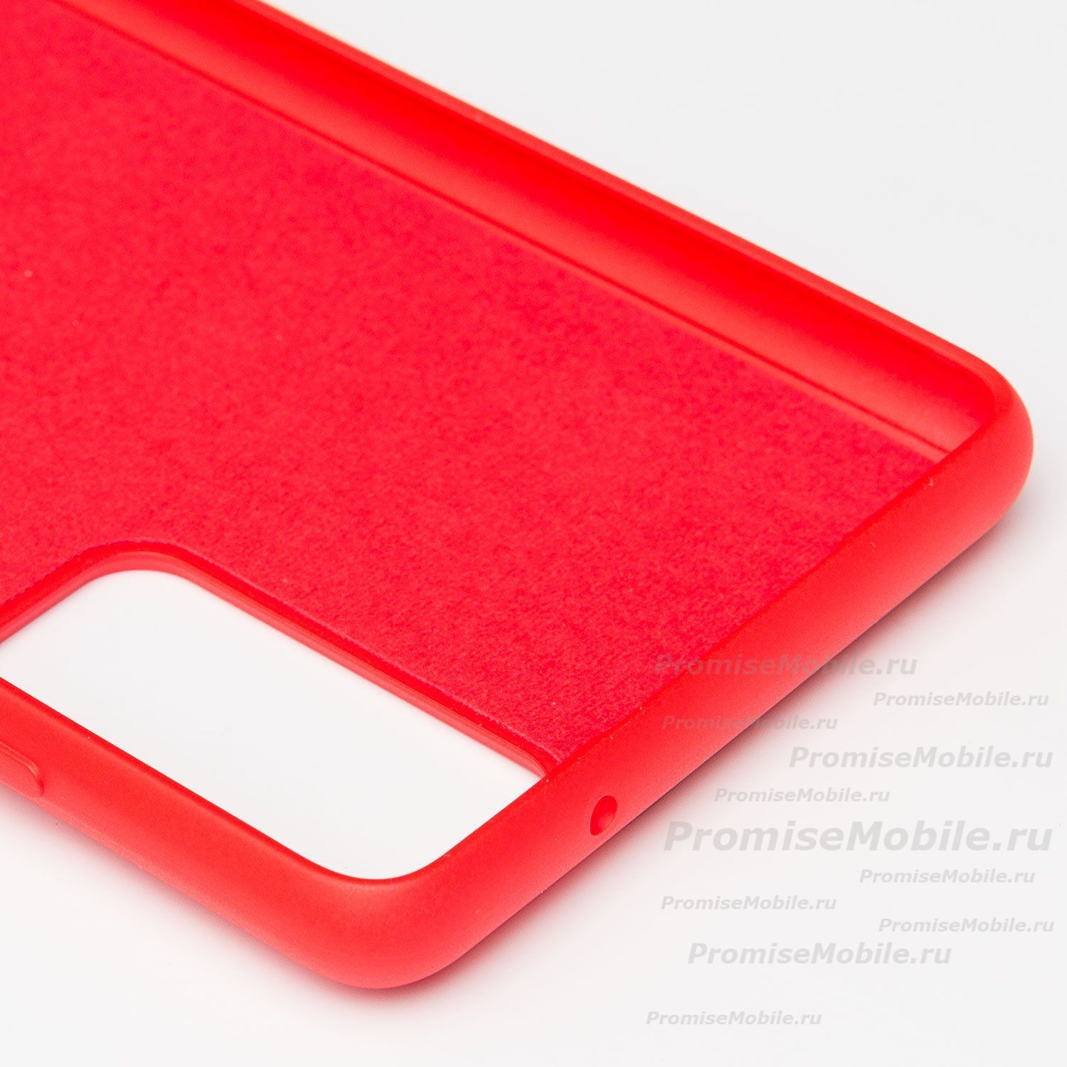 Чехол для Samsung SM-G780F (Galaxy S20 FE) силиконовый Soft Touch 2 <красный> ― 