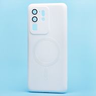 Чехол для Samsung SM-G988B (Galaxy S20 Ultra) силиконовый Matte MagSafe <белый>