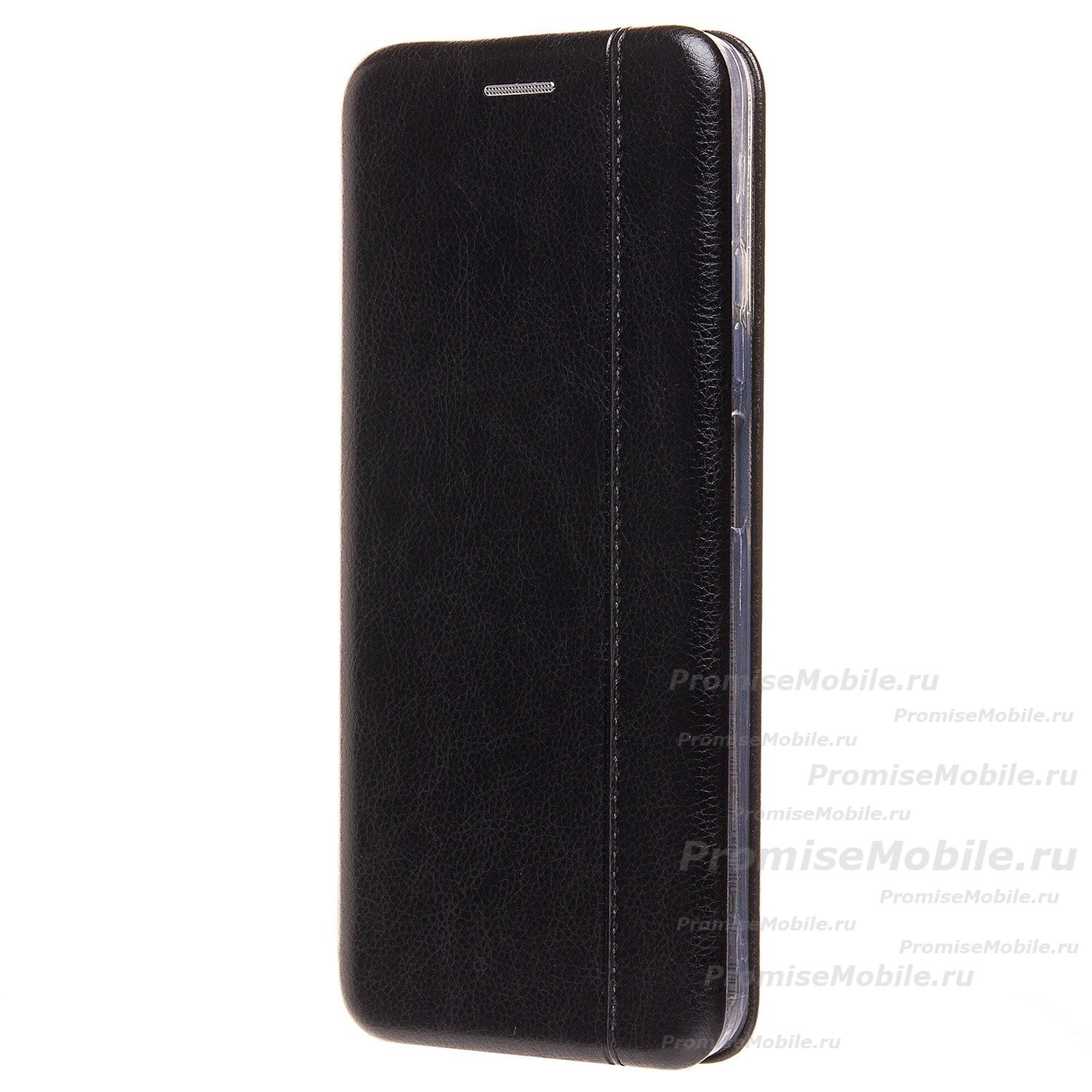 Чехол для Samsung SM-S711B (Galaxy S23 FE) флип боковой кожзам №3 <черный> ― 