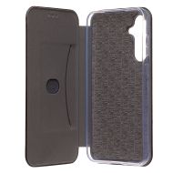 Чехол для Samsung SM-S711B (Galaxy S23 FE) флип боковой кожзам №3 <черный>