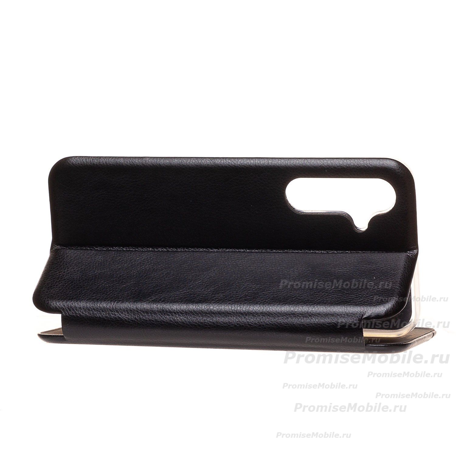 Чехол для Samsung SM-S711B (Galaxy S23 FE) флип боковой кожзам №3 <черный> ― 
