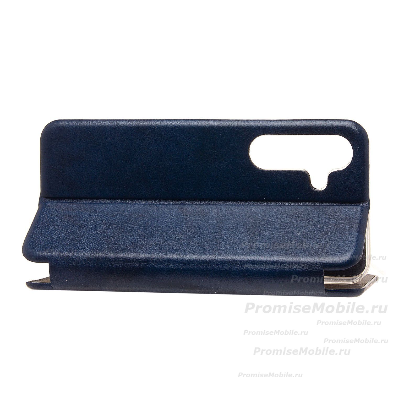 Чехол для Samsung SM-S721B (Galaxy S24 FE) флип боковой кожзам №3 <синий> ― 