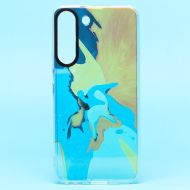 Чехол для Samsung SM-S901B (Galaxy S22) пластиковый с силиконовым бортиком (рис. 065/003)