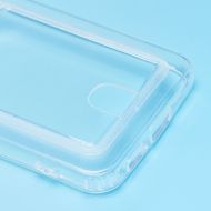 Чехол для Samsung SM-S906B (Galaxy S22 Plus) силиконовый с картхолдером №2 <прозрачный>