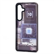 Чехол для Samsung SM-S921B (Galaxy S24) пластиковый (рис. 088) <фиолетовый>