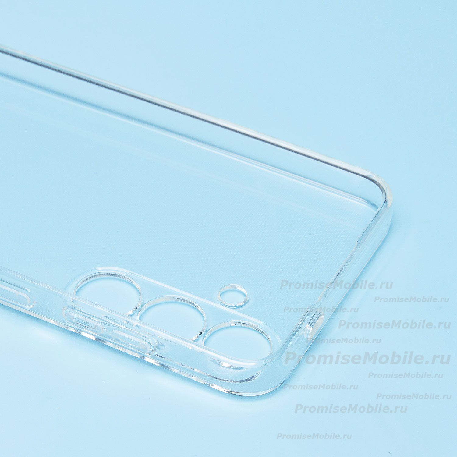 Чехол для Samsung SM-S926B (Galaxy S24 Plus) силиконовый ультратонкий <прозрачный> ― 